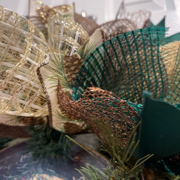 Christmas “WELCOME” wreath, Christmas door wreath, Holiday wreath 26” very luxe - Picture 11 of 11